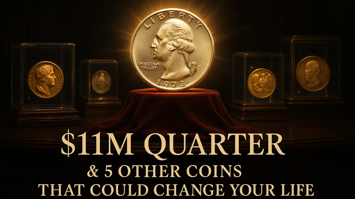 $11M Quarter & 5 Other Coins That Could Change Your Life