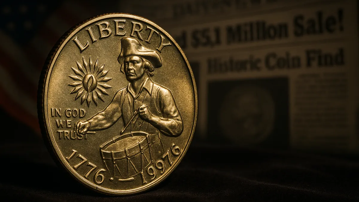 Rare 1976 Bicentennial Quarter Without Mint Mark Sells For Record $5.1 Million