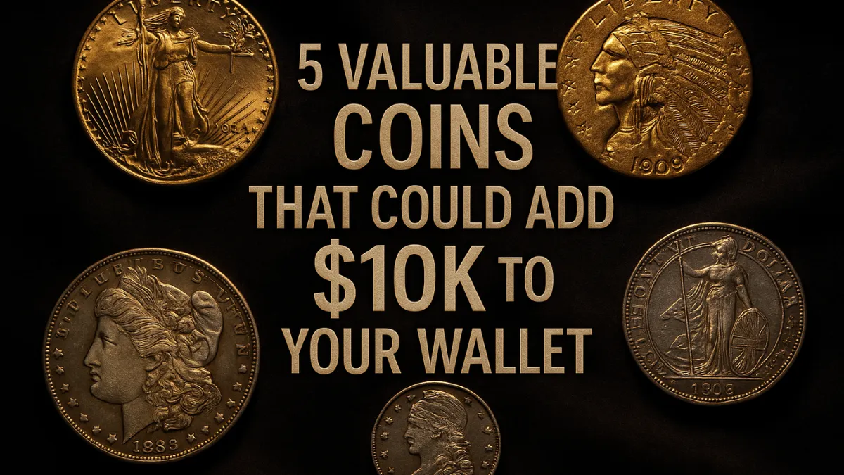 5 Valuable Coins That Could Add $10K to Your Wallet