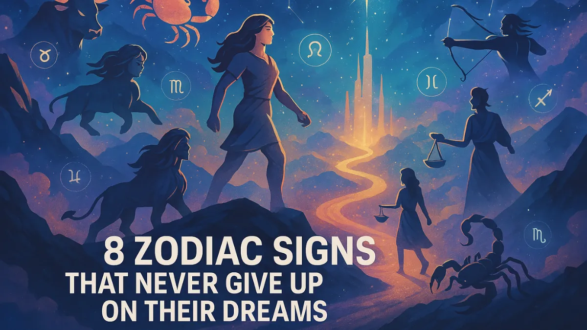8 Zodiac Signs That Never Give Up on Their Dreams