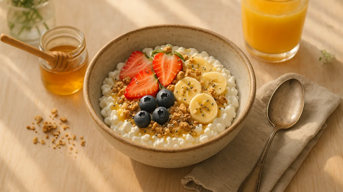 Morning Cottage Cheese Bowl Recipe