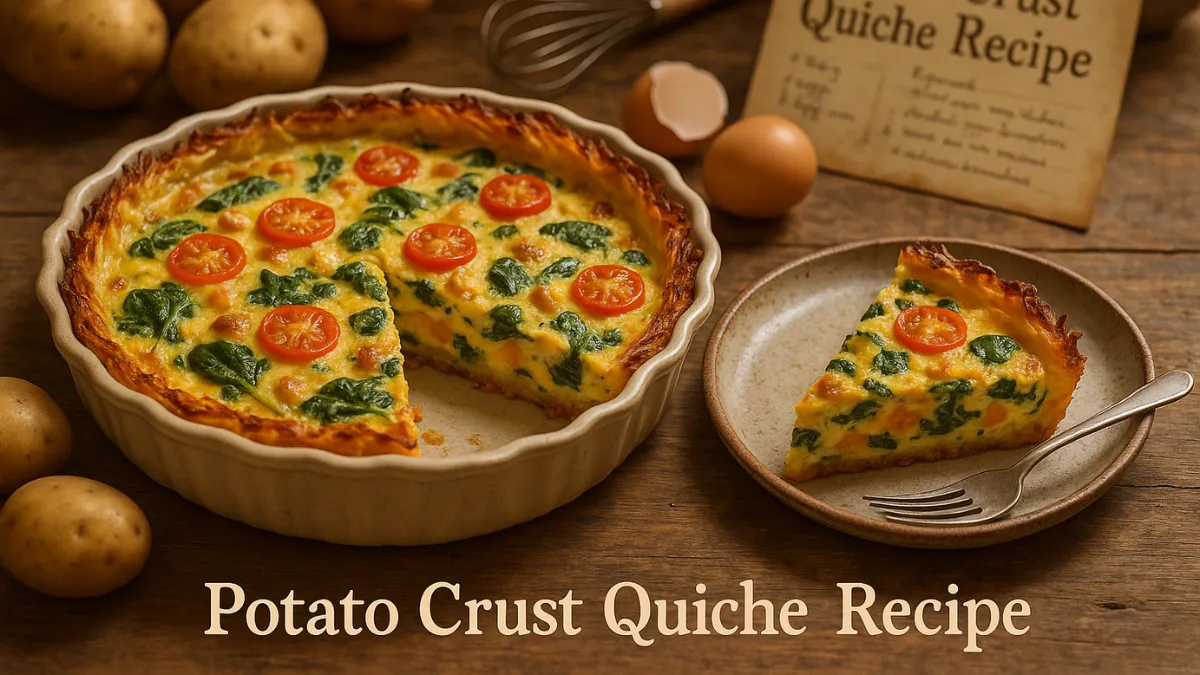 Potato Crust Quiche Recipe