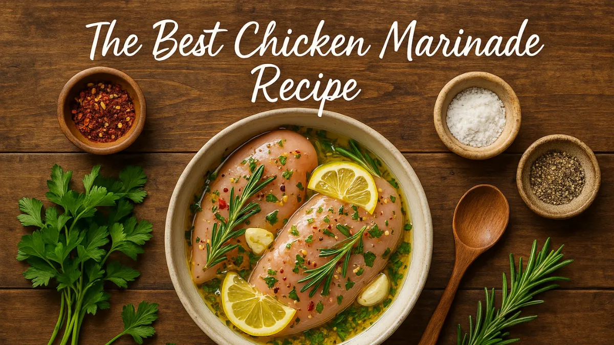 The Best Chicken Marinade Recipe