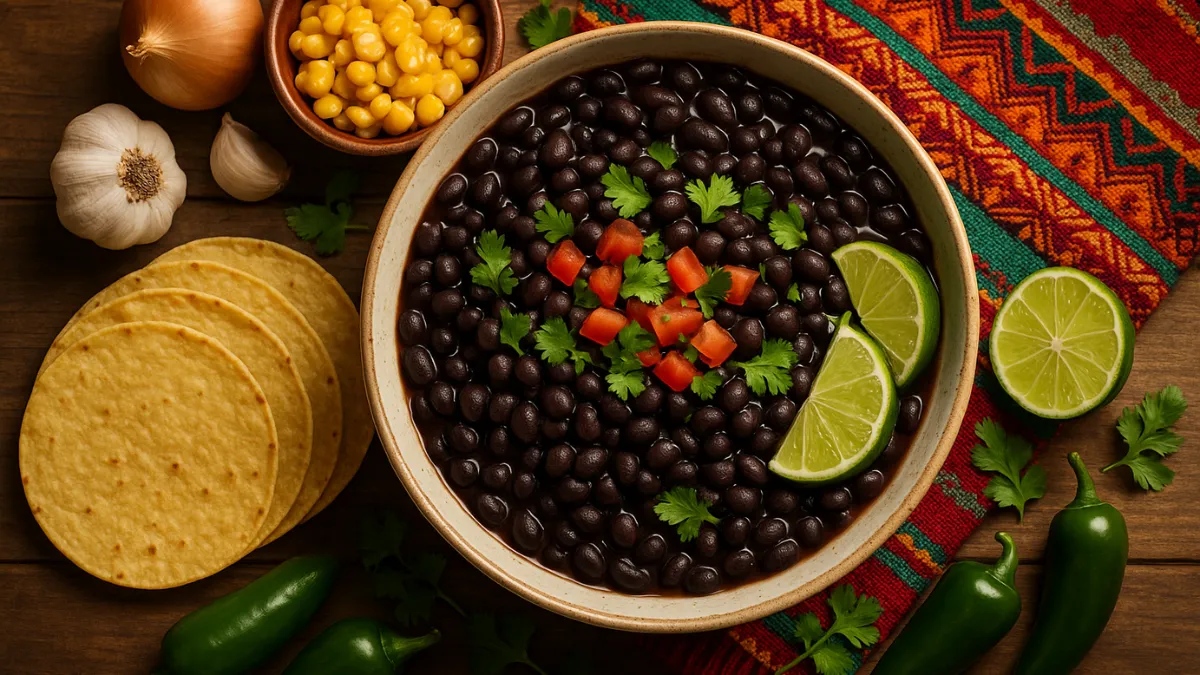 Mexican Black Beans Recipe