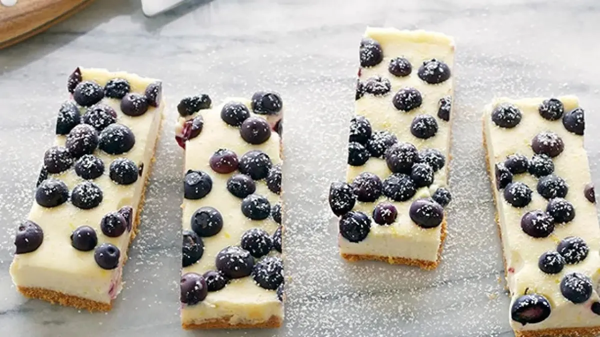 Lemon Blueberry Cream Cheese Bars
