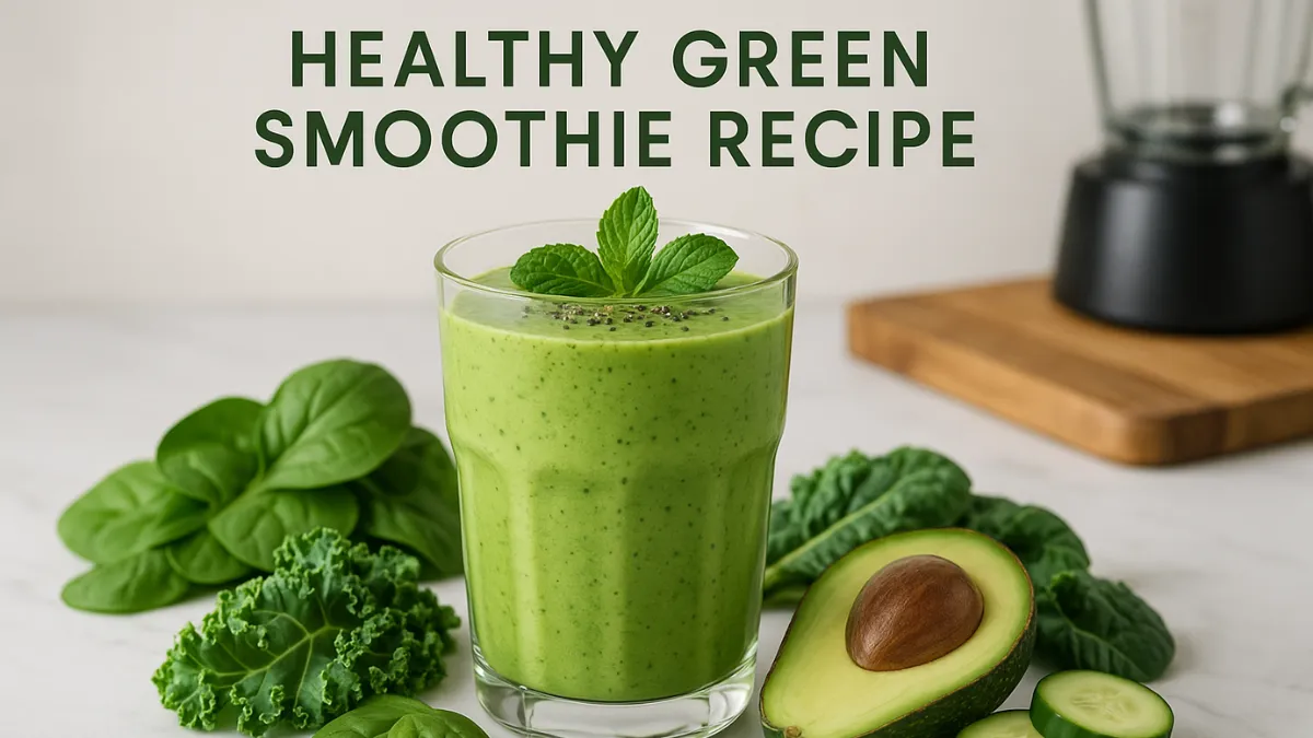Healthy Green Smoothie Recipe