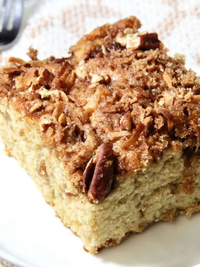 Easy Apple Coffee Cake Recipe