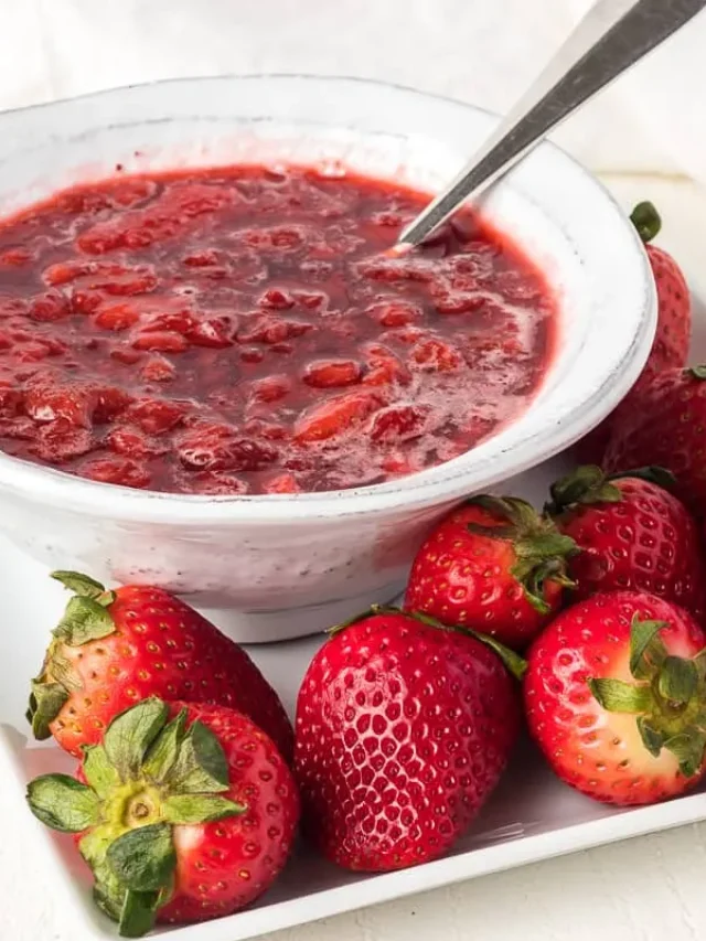 Strawberry Sauce Recipe