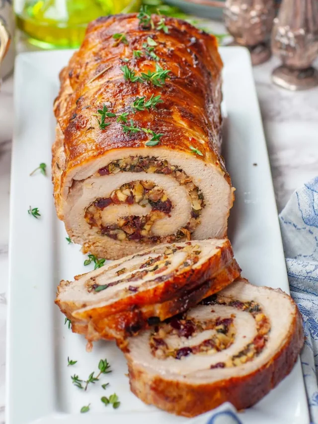 Stuffed Pork Tenderloin Recipe