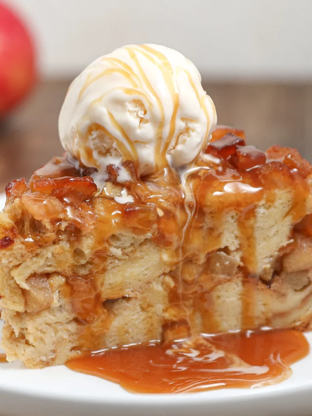Delicious Apple Bread Pudding