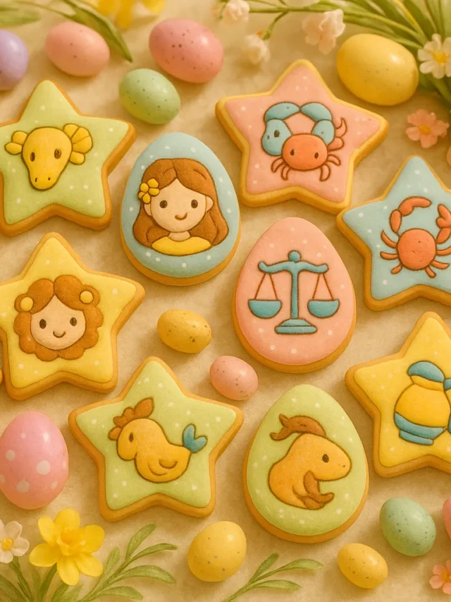 Sweet Easter Cookies for Every Zodiac Sign