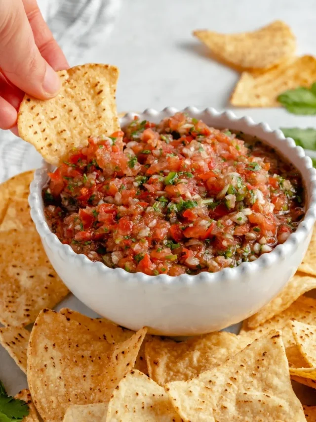 Fresh Homemade Salsa Recipe