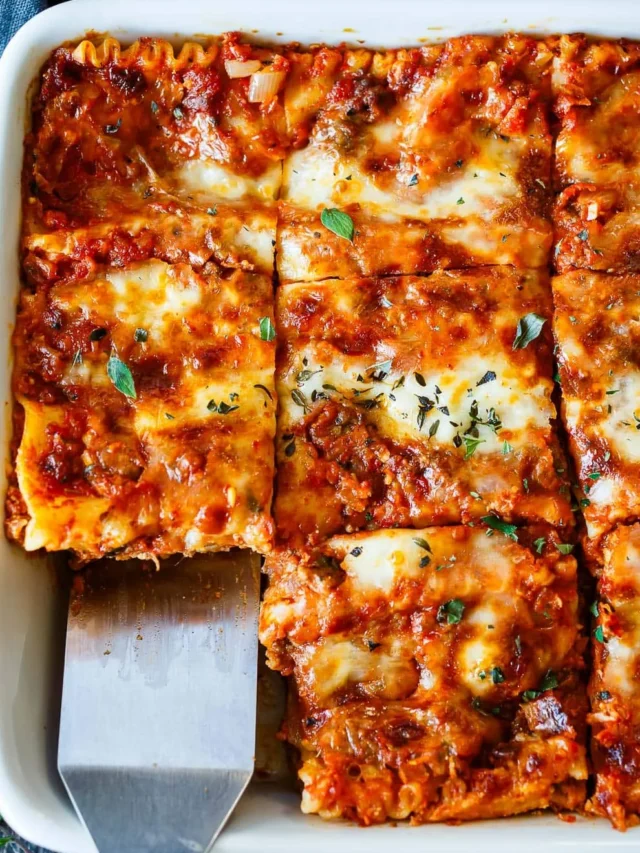 Homemade Lasagna Recipe