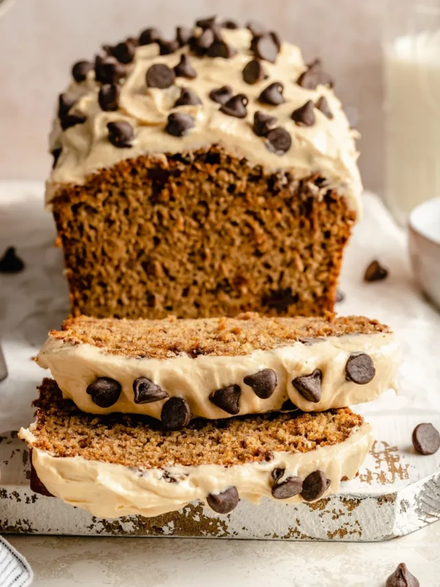 Peanut Butter Chocolate Chip Banana Bread