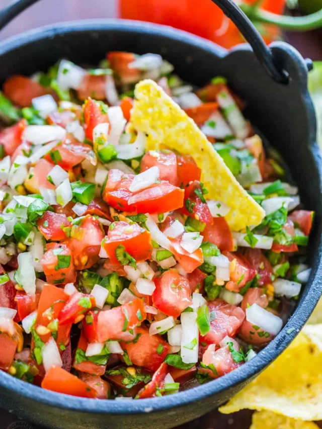 Authentic Pico de Gallo Recipe