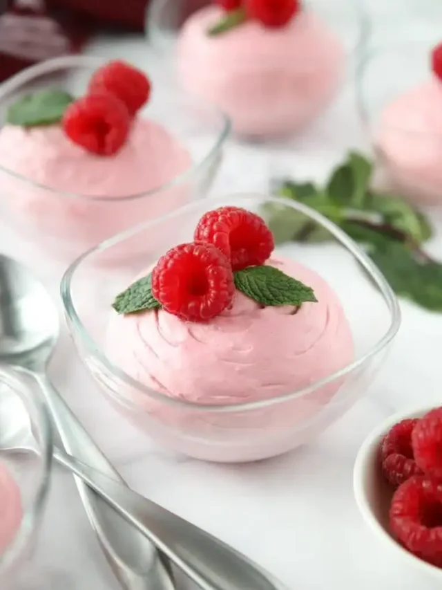 Easy Raspberry Mousse Dessert Recipe
