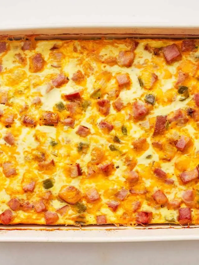 Denver Omelette Hashbrown Casserole