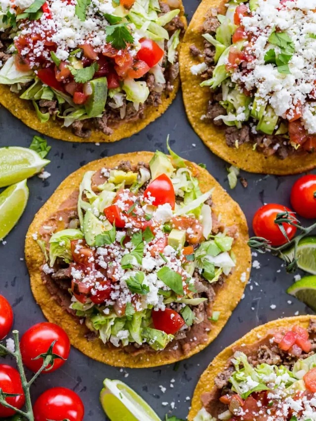 Easy Tostada Recipe