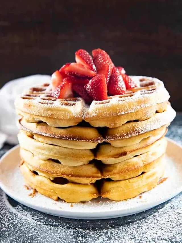 Homemade Belgian Waffle Recipe