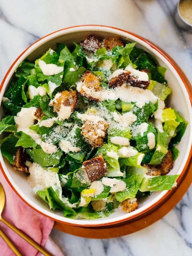Easy Caesar Salad Recipe