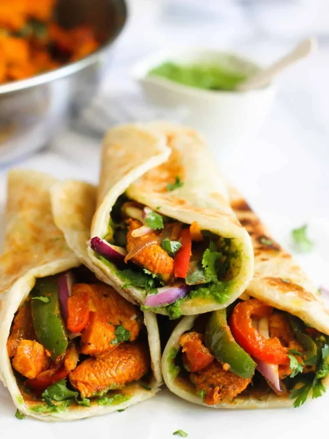 Chicken Kathi Roll Recipe