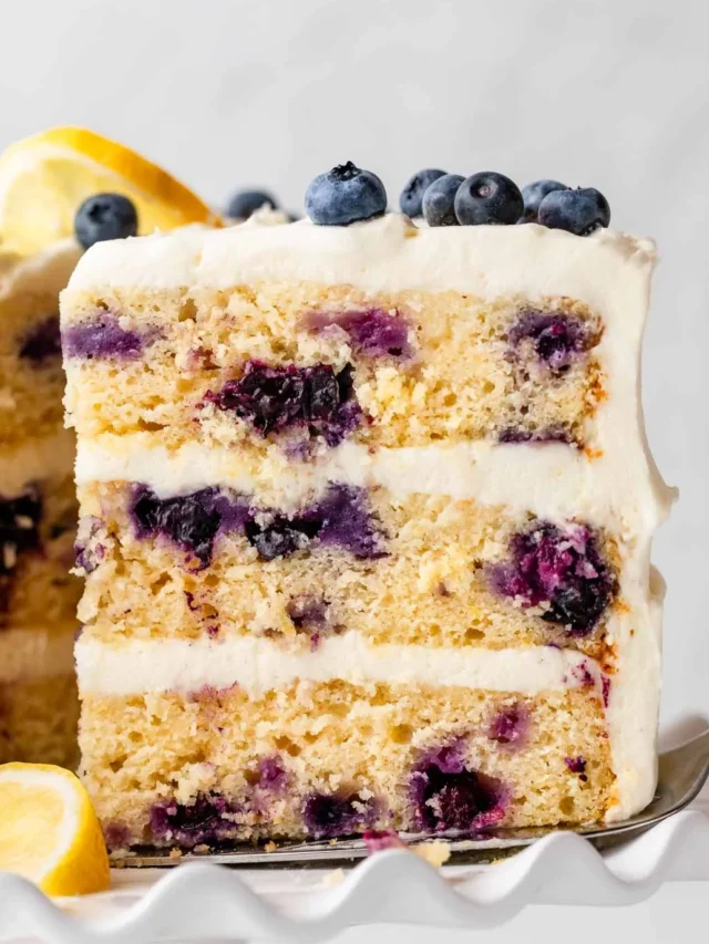 Lemon Blueberry Cake Recipe