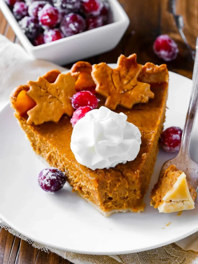 The Great Pumpkin Pie Recipe