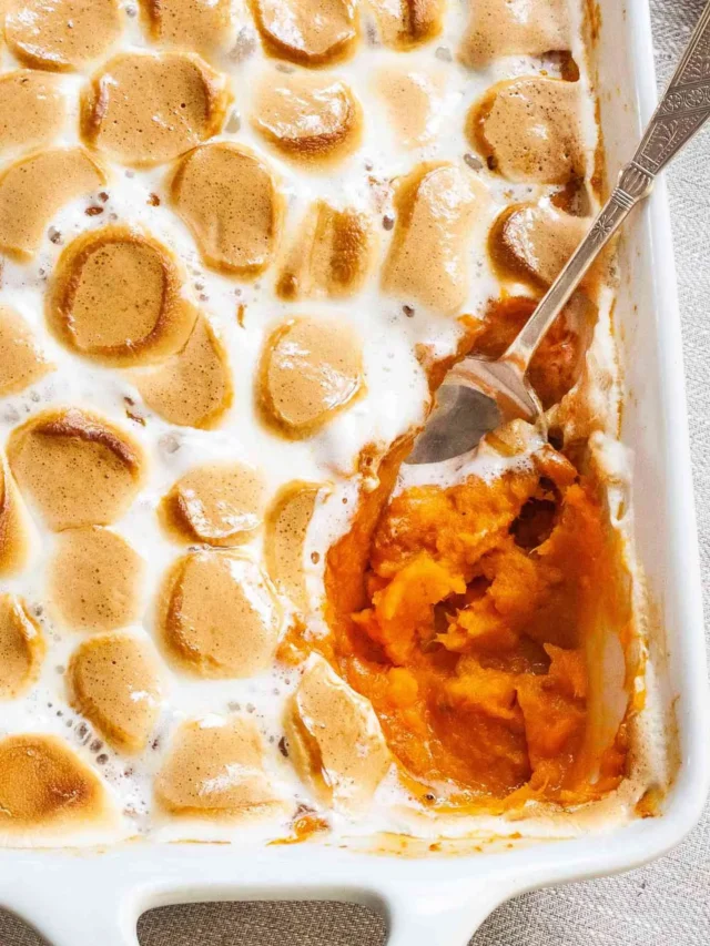 Easy Sweet Potato Casserole Recipe
